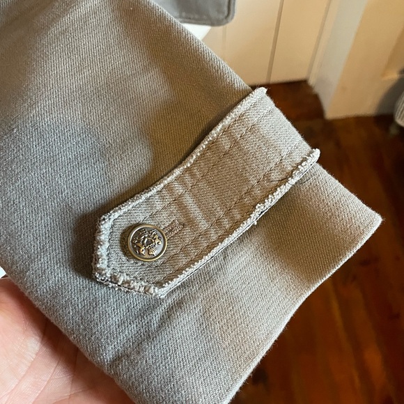 BANANA REPUBLIC Gray military jacket - Picture 5 of 11